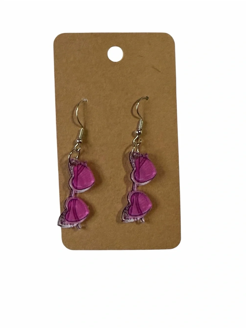 Pink Sunglasses Dangle Earrings - Women Jewelry